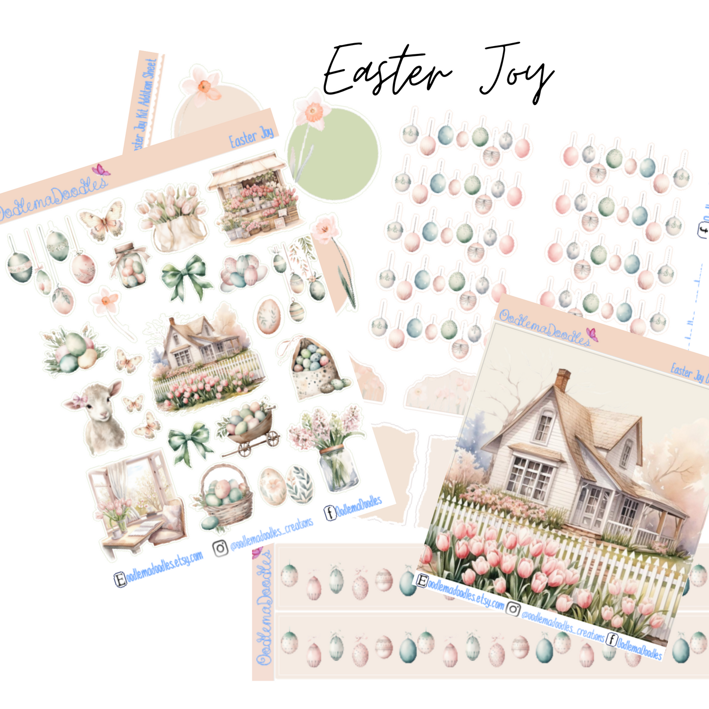 Easter Joy Addon & Extra Washi Options