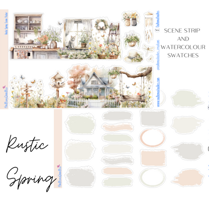 Rustic Spring Addon & Extra Washi Options