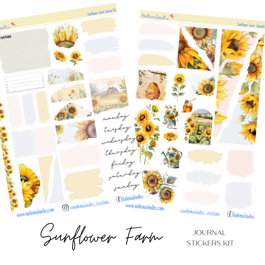 Sunflower Farm Journal Set