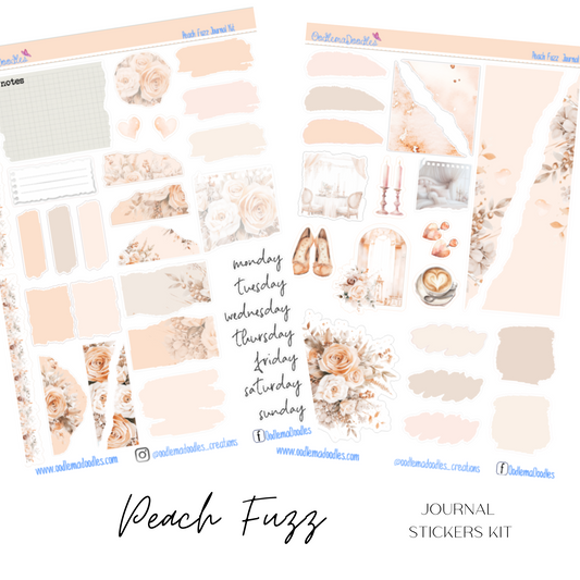 Peach Fuzz Journal Set