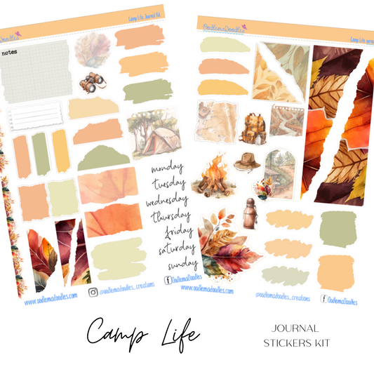 Camp Life Journal Set