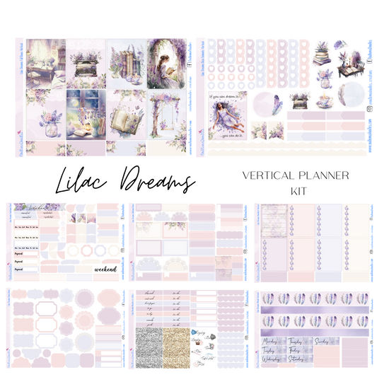 Lilac Dreams Vertical Weekly