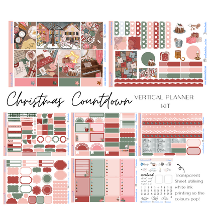 Christmas Countdown Vertical Weekly