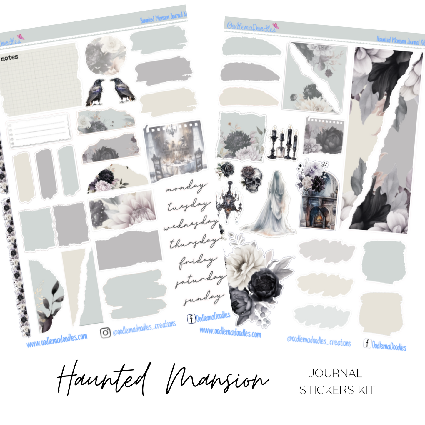 Haunted Mansion Journal Set