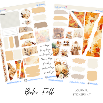 Boho Fall Journal Set