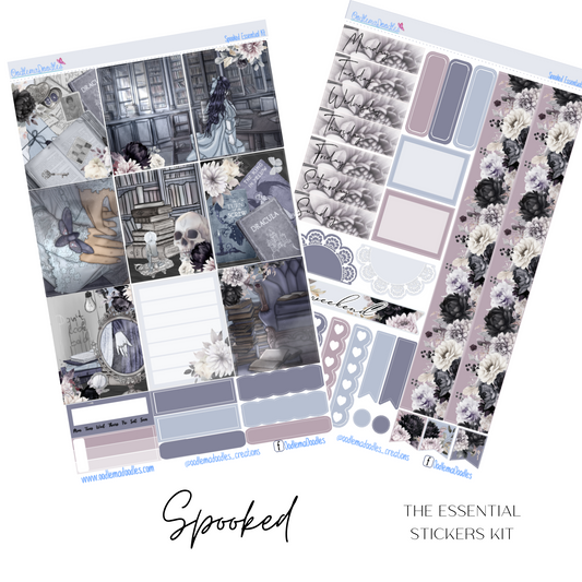 Spooked Essential Planner Sticker Kit