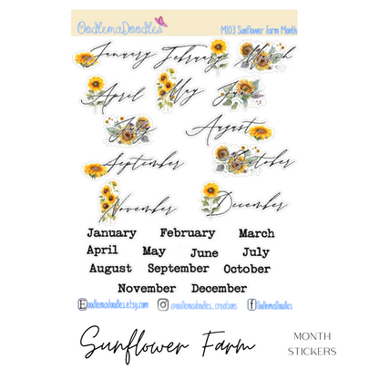 Sunflower Farm Journaling Addons