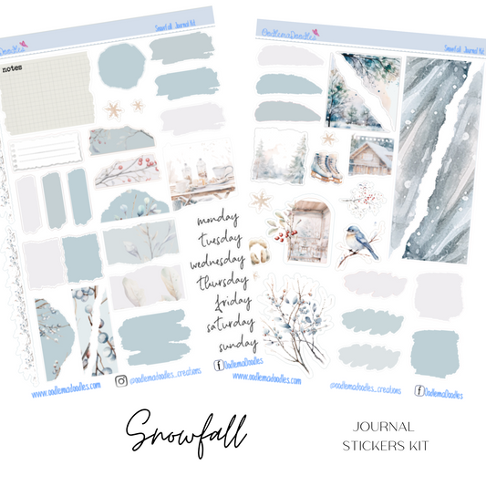 Snowfall Journal Set