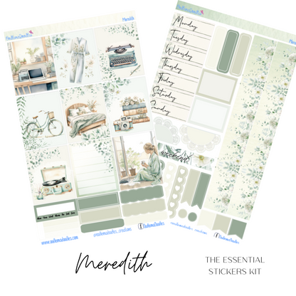 Meredith Essential Planner Sticker Kit