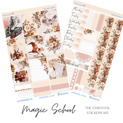 Magic School Essential Planner Sticker Kit