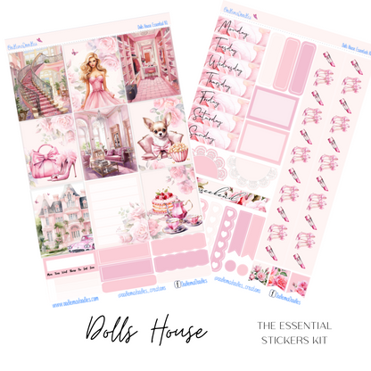 Dolls House Essential Planner Sticker Kit