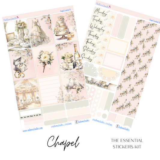 Chapel Essential Planner Sticker Kit