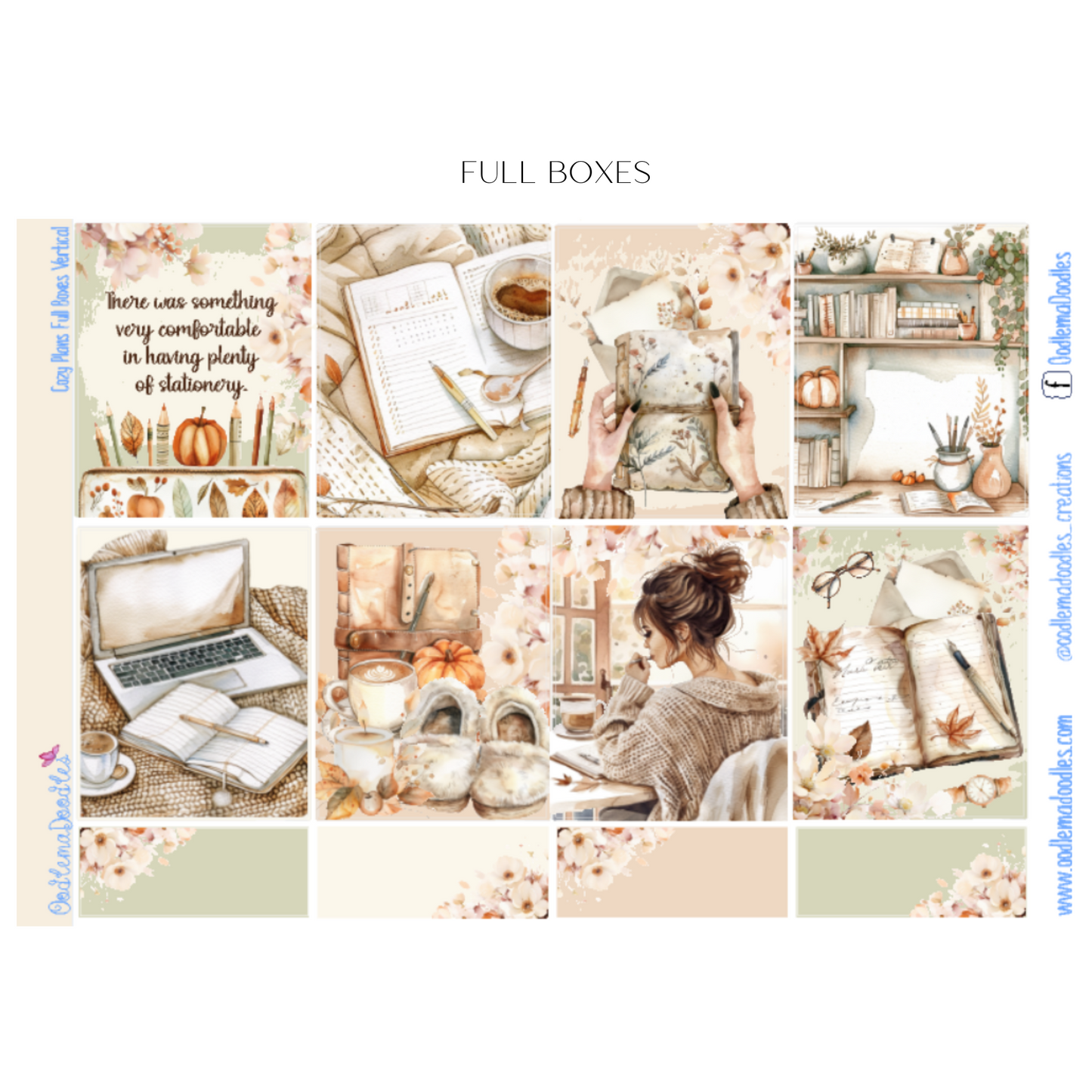 Cozy Plans Vertical Weekly