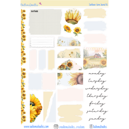 Sunflower Farm Journal Set