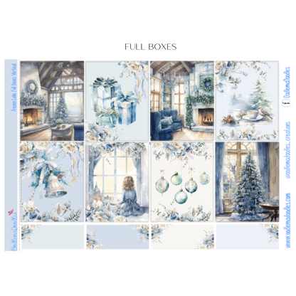 Blue Christmas Vertical Weekly