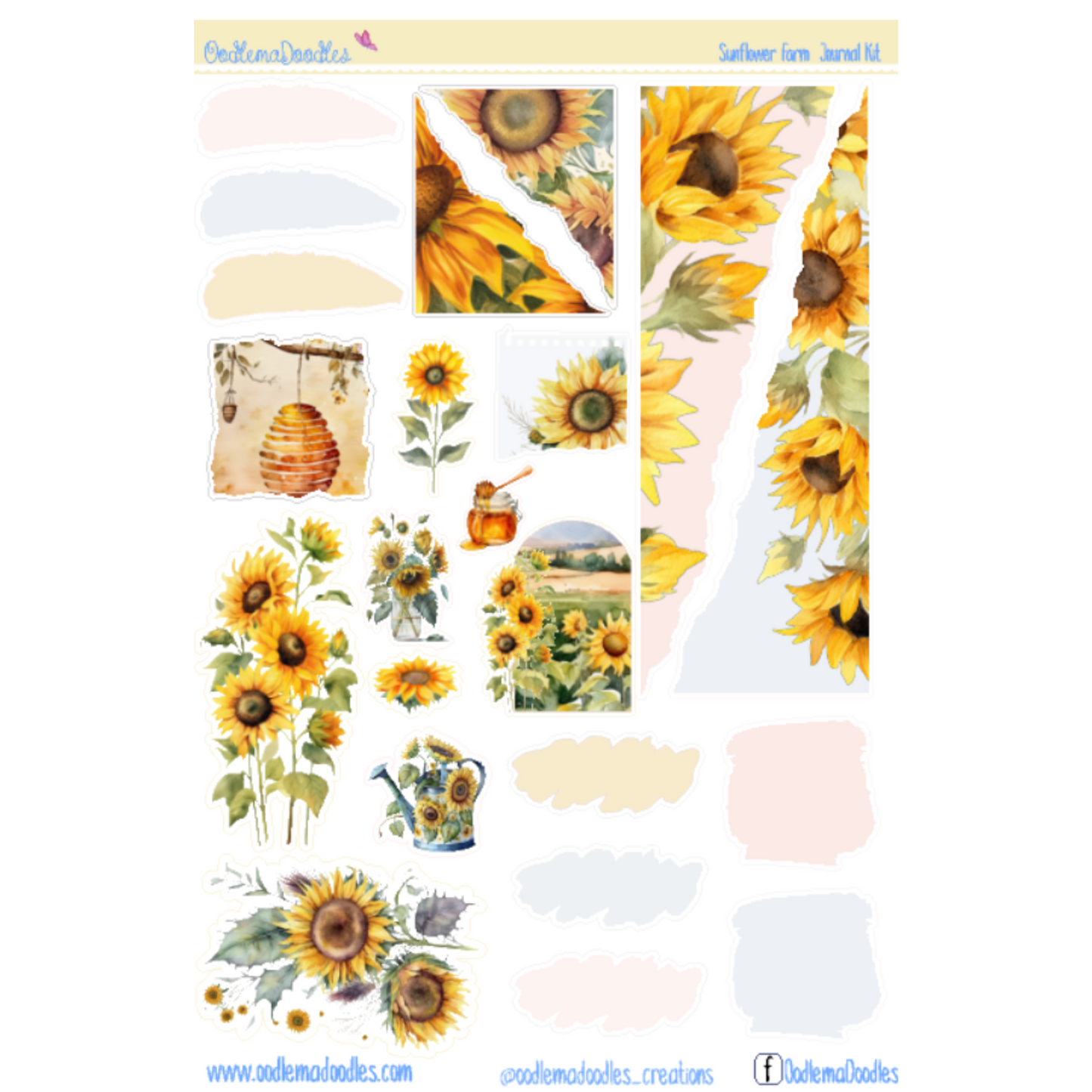 Sunflower Farm Journal Set