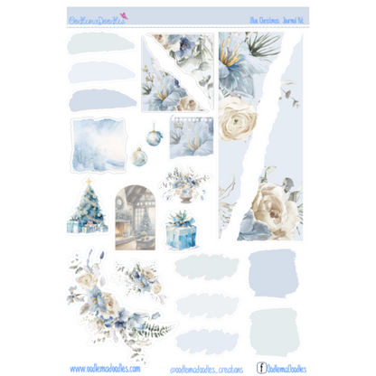 Blue Christmas Journal Set