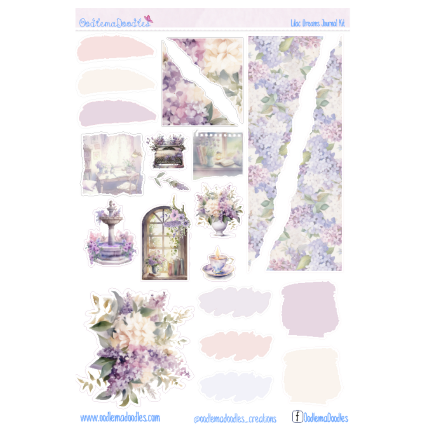 Lilac Dreams Journal Set