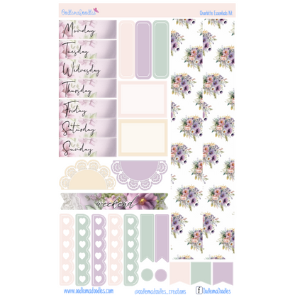 Charlotte Essential Planner Sticker Kit