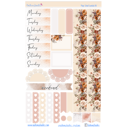 Magic School Essential Planner Sticker Kit