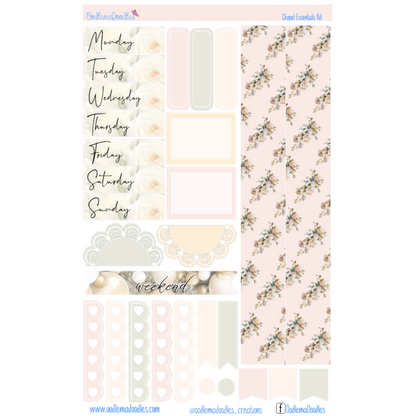 Chapel Essential Planner Sticker Kit