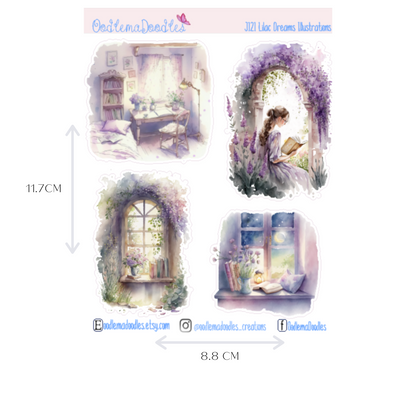 Lilac Dreams Journaling Addons