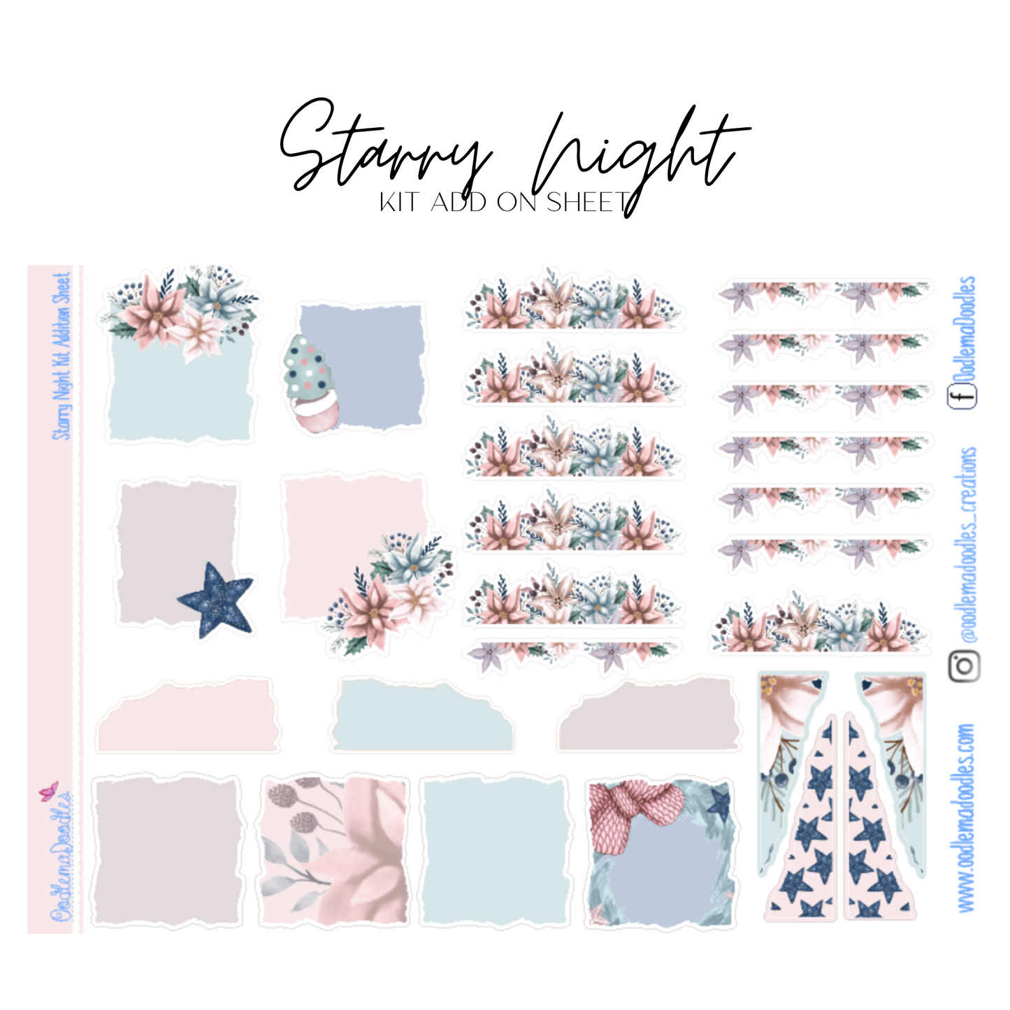 Starry Night Addon & Extra Washi Options