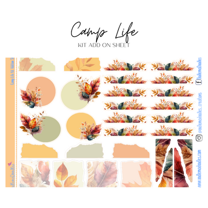 Camp Life Addon & Extra Washi Options