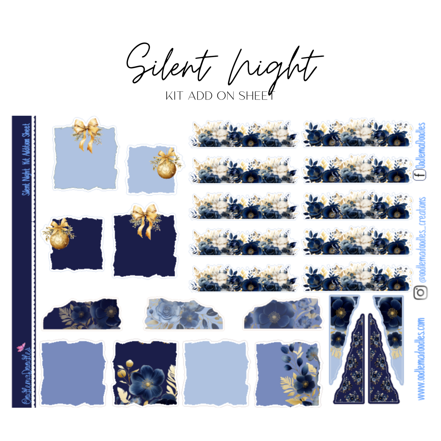 Silent Night Addon & Extra Washi Options