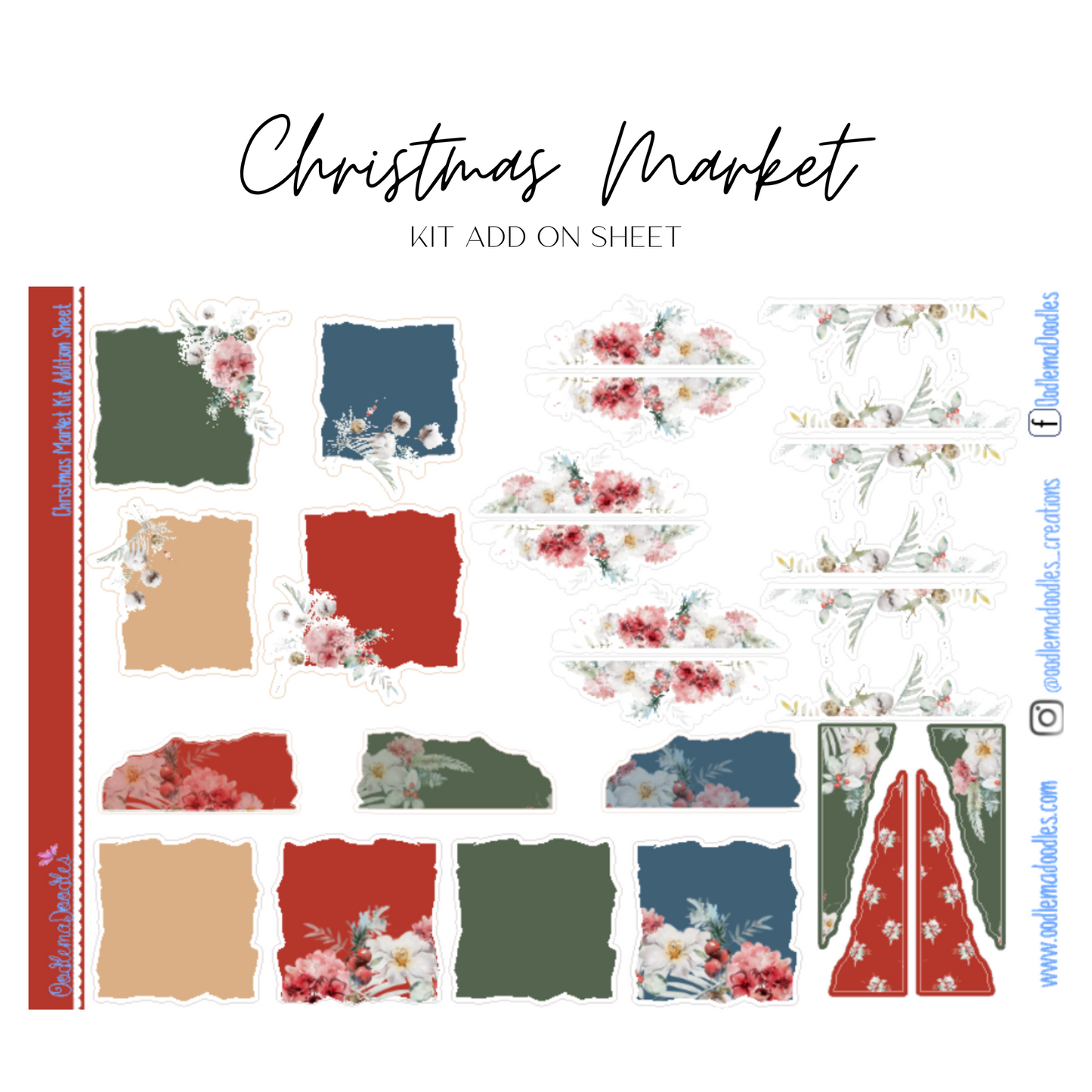 Christmas Market Addon & Extra Washi Options