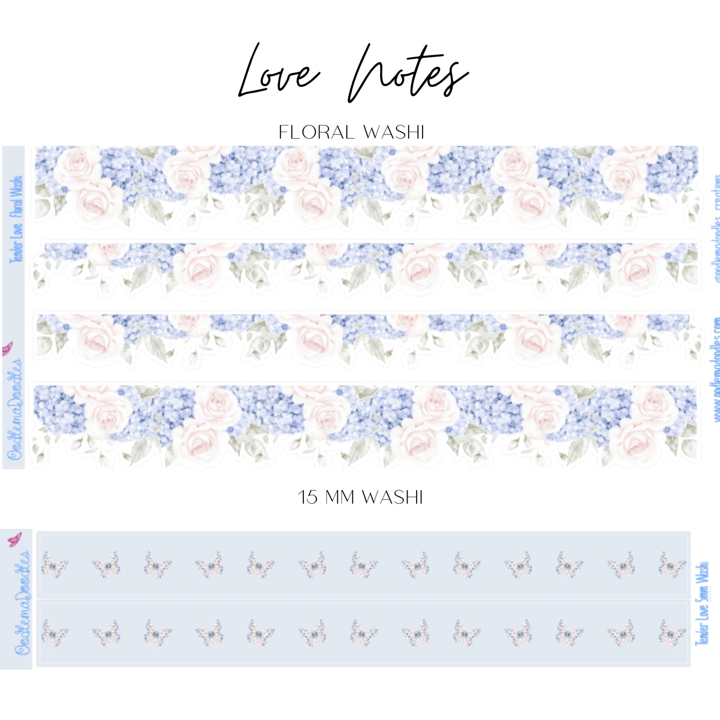 Tender Love Addon & Extra Washi Options