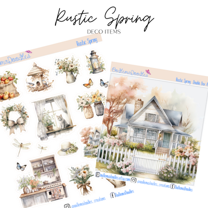 Rustic Spring Addon & Extra Washi Options