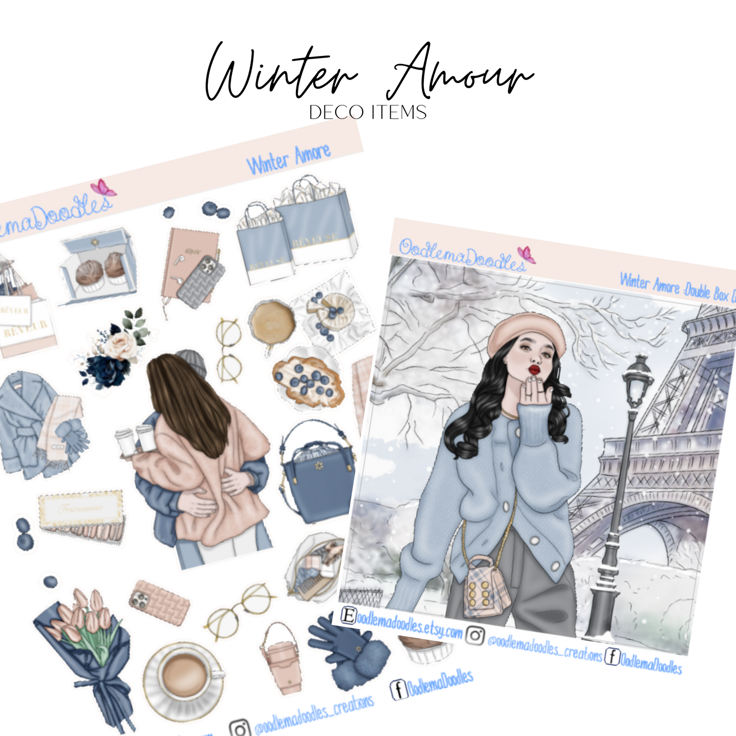 Winter Amour Addon & Extra Washi Options