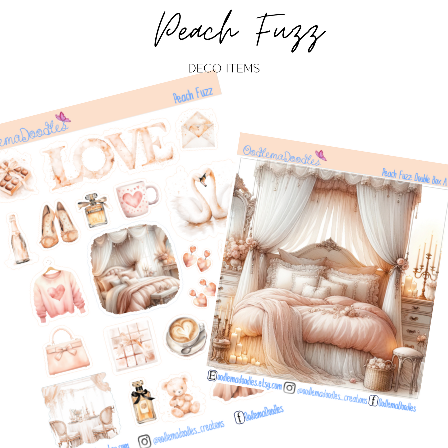 Peach Fuzz Addon & Extra Washi Options