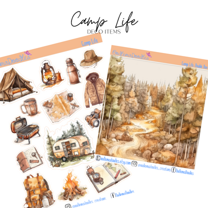 Camp Life Addon & Extra Washi Options