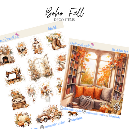 Boho Fall Addon & Extra Washi Options