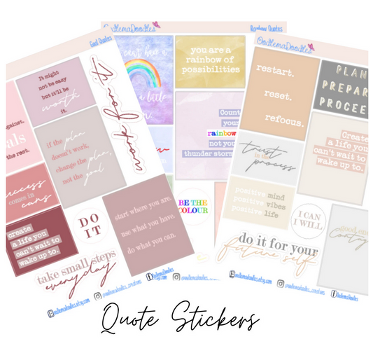 Quote Stickers