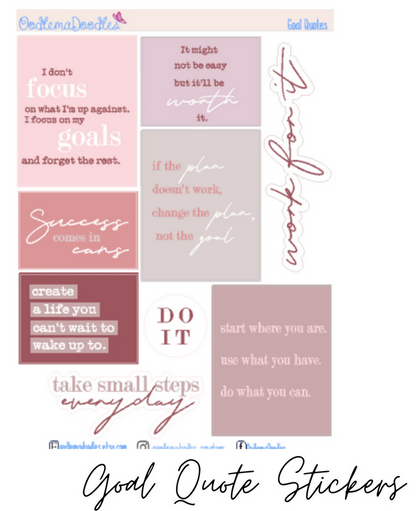 Quote Stickers