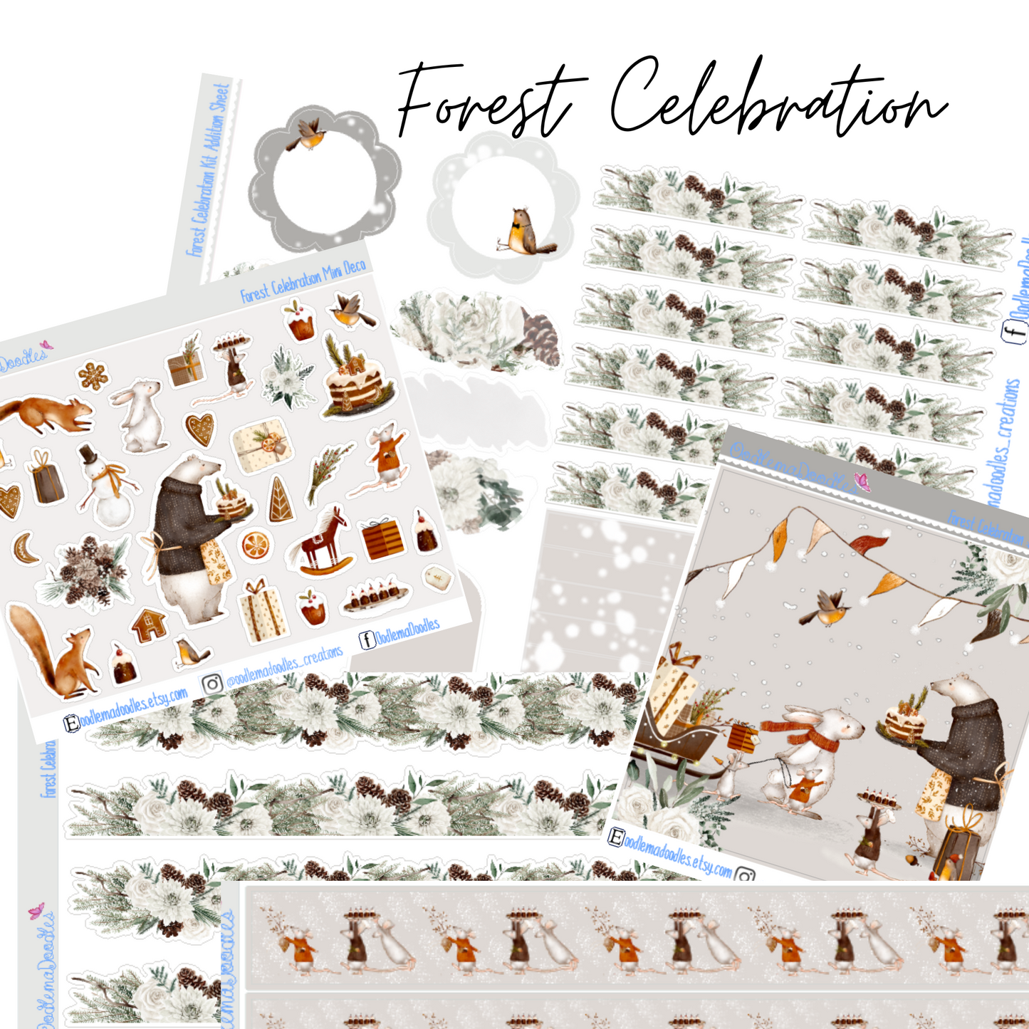 Forest Celebration Addon & Extra Washi Options