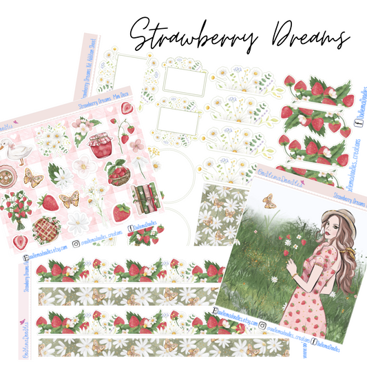 Strawberry Dreams Addon & Extra Washi Options