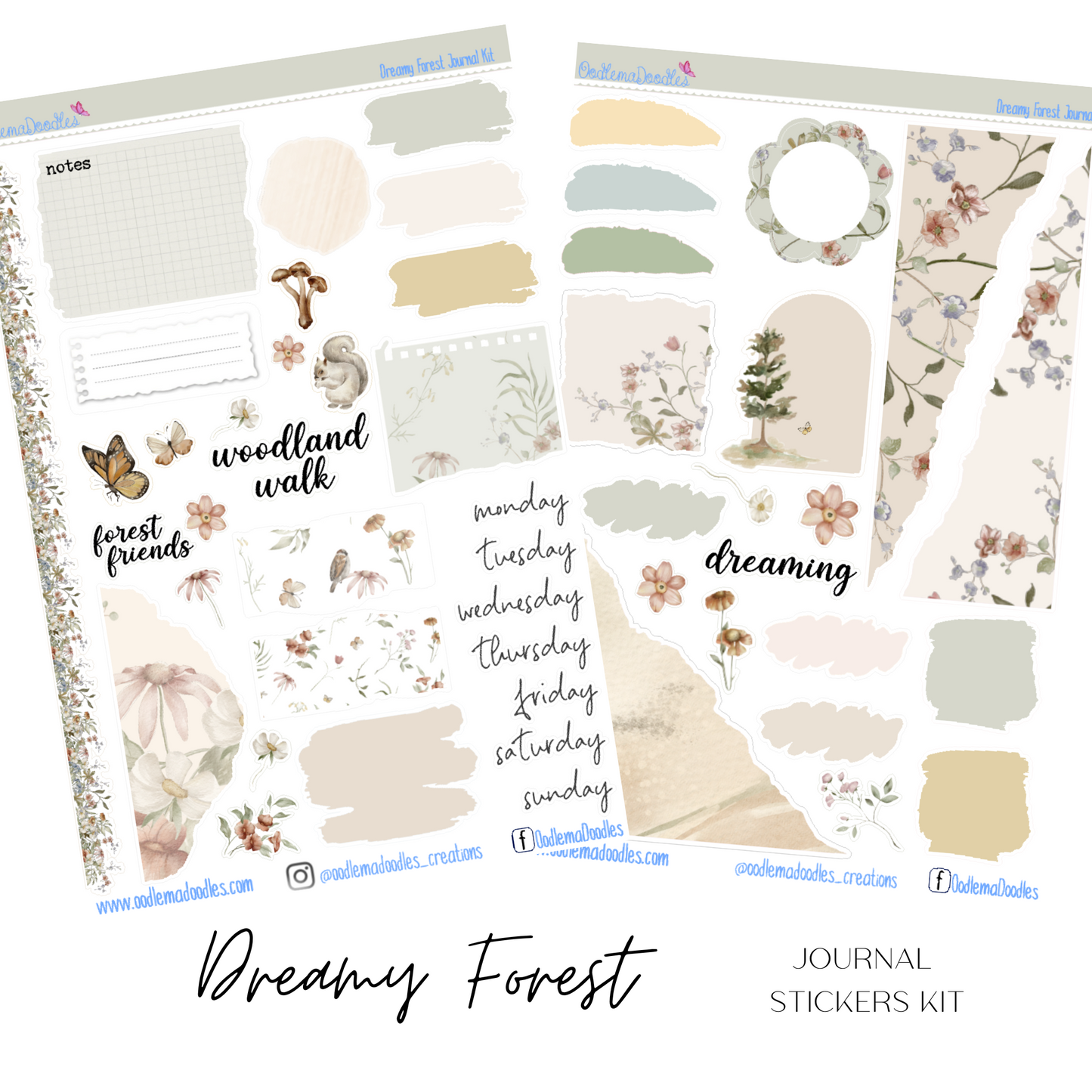 Dreamy Forest Journal Set