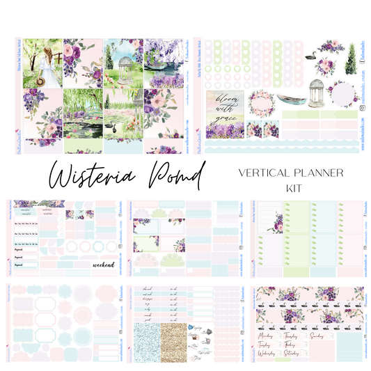 Wisteria Pond Vertical Weekly