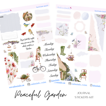 Peaceful Garden Journal Set