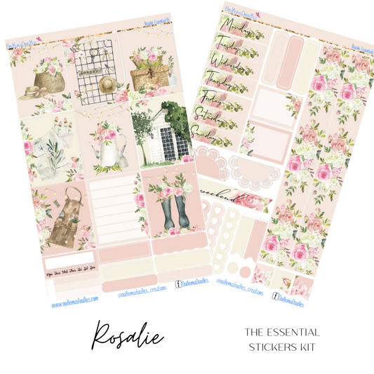 Rosalie Essential Planner Sticker Kit