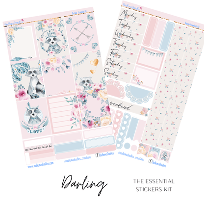 Darling Essential Planner Sticker Kit - oodlemadoodles