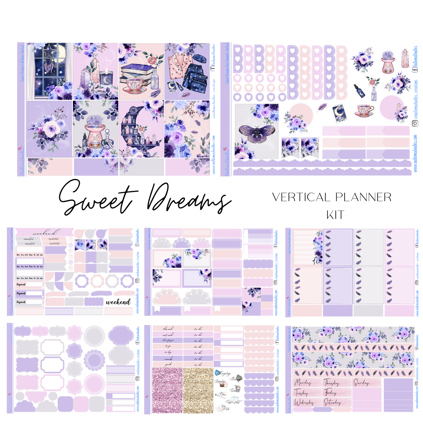 Sweet Dreams Vertical Weekly