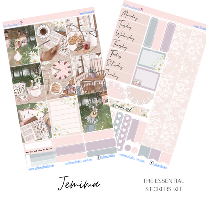 Jemima Essential Planner Sticker Kit