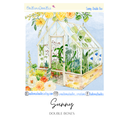 Sunny Decorative Double Box Sticker