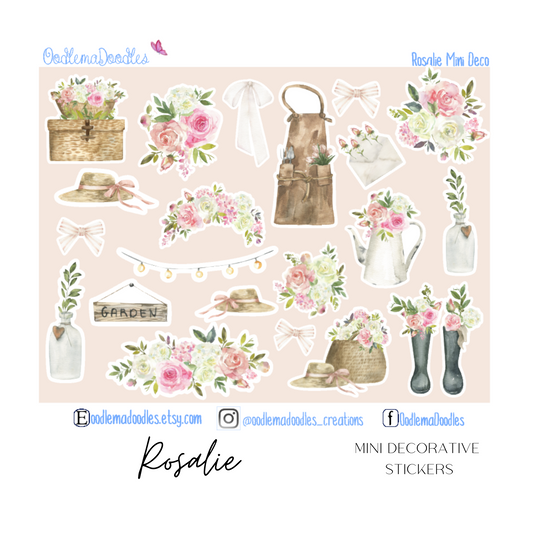 Rosalie Decorative Stickers