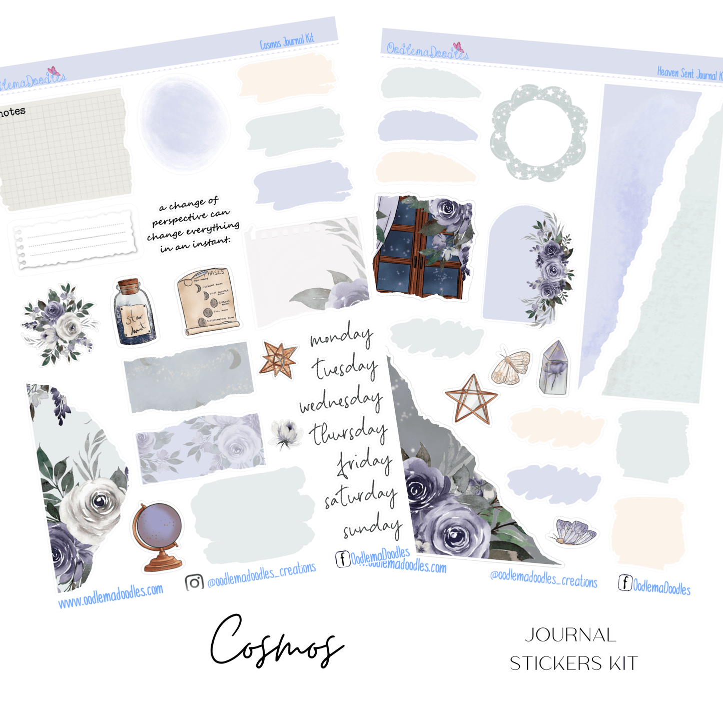 Cosmos Journal Set - oodlemadoodles